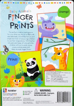 Baby Animals Finger Prints Includes Over 30 Activities