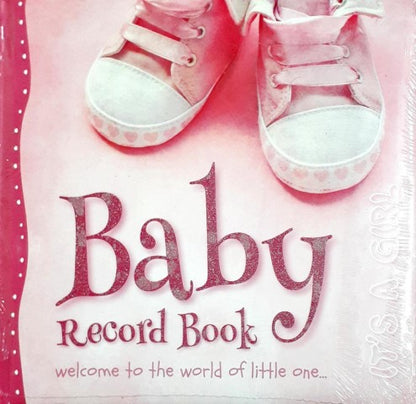 Baby Record Book It's A Girl