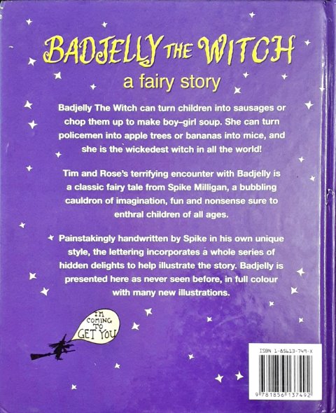 Badjelly The Witch A Fairy Story