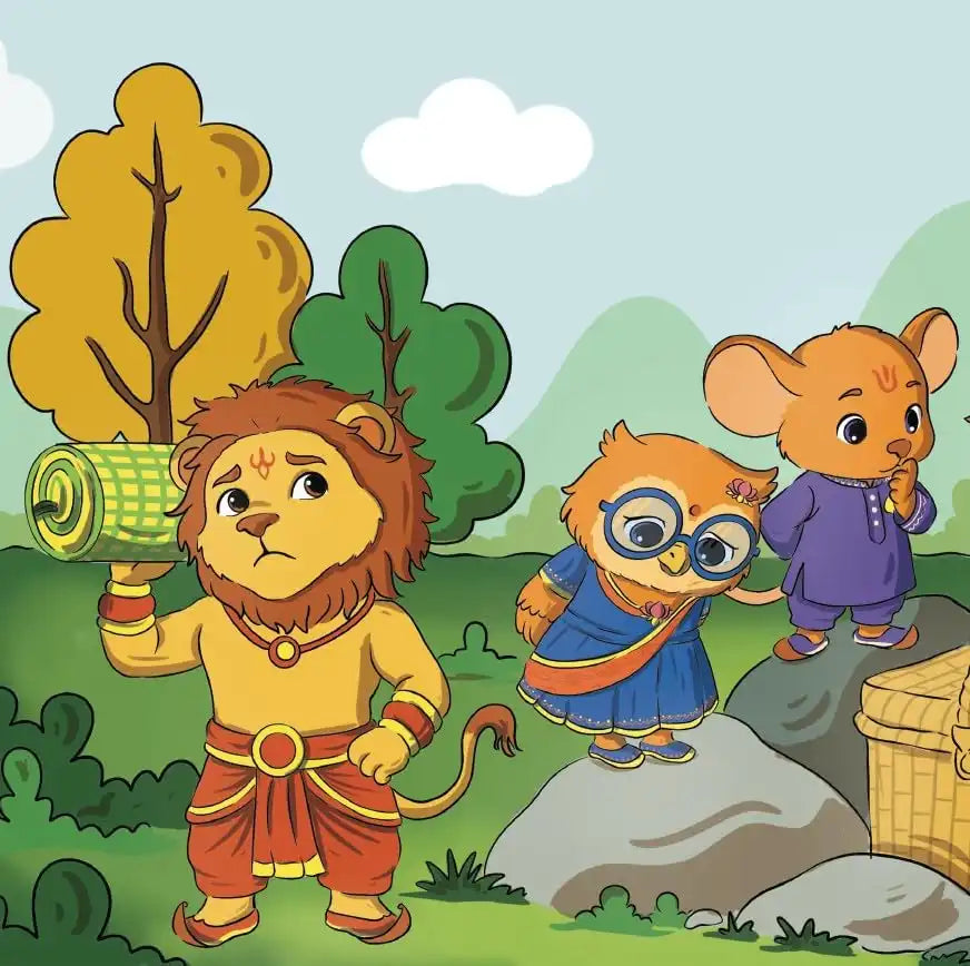 Bal Simha Finds Courage : The Mighty Explorers