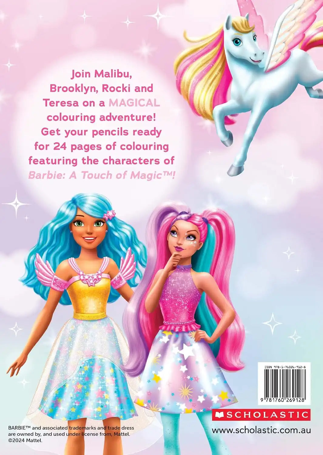 Barbie A Touch Of Magic : Colouring Adventures | Mattel