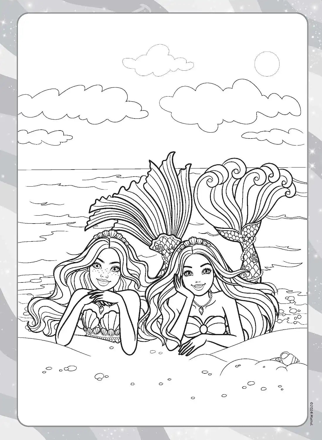 Barbie A Touch Of Magic : Colouring Adventures | Mattel