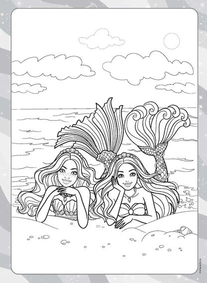Barbie A Touch Of Magic : Colouring Adventures | Mattel