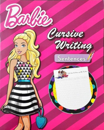 Barbie Cursive Writing Sentences