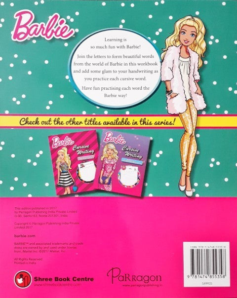 Barbie Cursive Writing Words