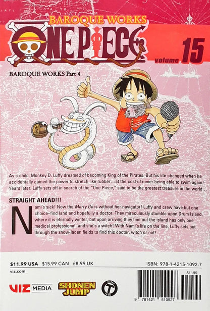 One Piece : Volume 15 - Straight Ahead!