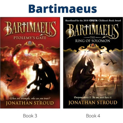 Bartimaeus Set of 4 Books