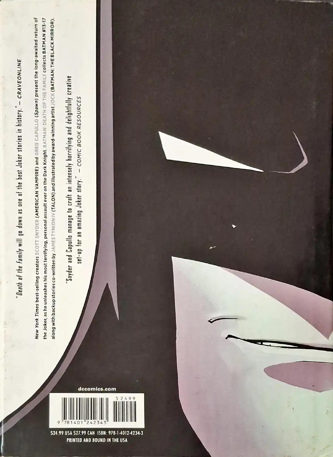 DC Batman : Death of the Family | Hardcover