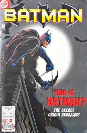 DC Comics Batman Who Is Batman The Secret Origin Revealed