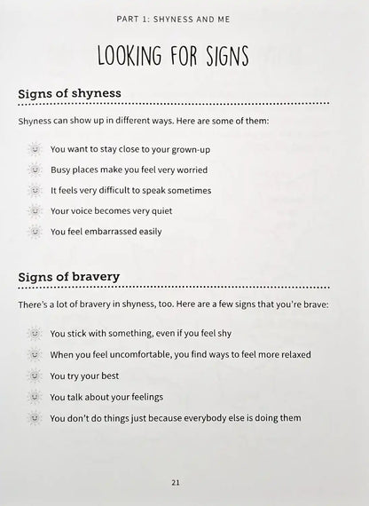 Be Brave : A Child's Guide to Overcoming Shyness