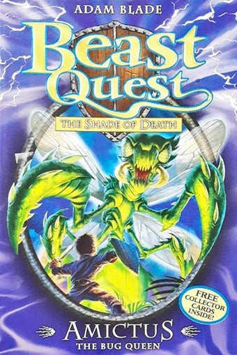 Beast Quest Amictus The Shade of Death The Bug Queen Beast Quest 30 Collector Cards Inside