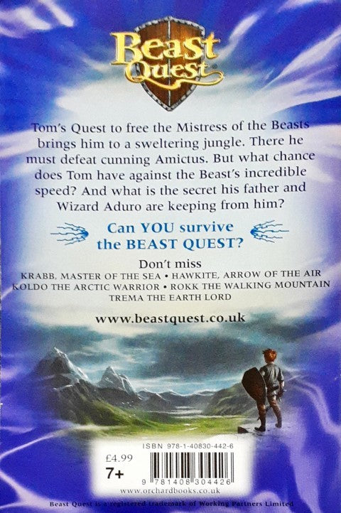 Beast Quest Amictus The Shade of Death The Bug Queen Beast Quest 30 Collector Cards Inside