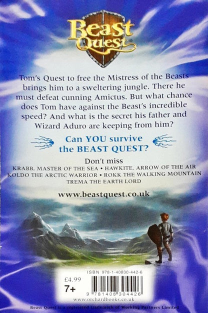 Beast Quest Amictus The Shade of Death The Bug Queen Beast Quest 30 Collector Cards Inside