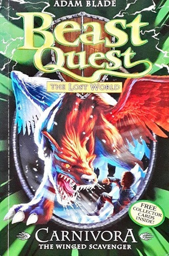Beast Quest The Lost World Carnivora The Winged Scavenger Beast Quest 42 Collector Cards Inside