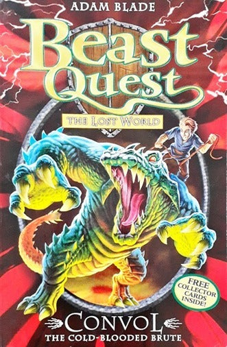 Beast Quest The Lost World Convol The Cold Blooded Brute Beast Quest 37 Collector Cards Inside