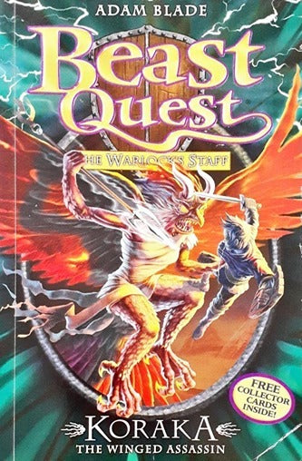 Beast Quest The Warlocks Staff Koraka The Winged Assassin Beast Quest 51