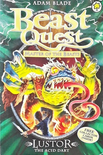 Beast Quest Master Of The Beasts Lustor The Acid Dart Beast Quest 57 Collector Cards Inside