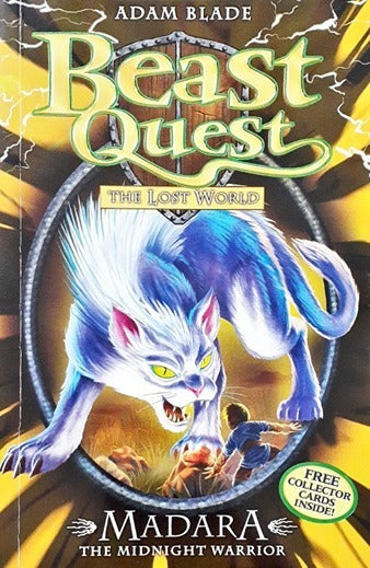 Beast Quest The Lost World Madara The Midnight Warrior Beast Quest 40 Collector Cards Inside