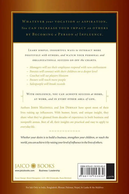 Becoming A Person Of Influence