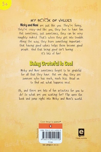 Being Grateful Is Cool Story And Activity Book