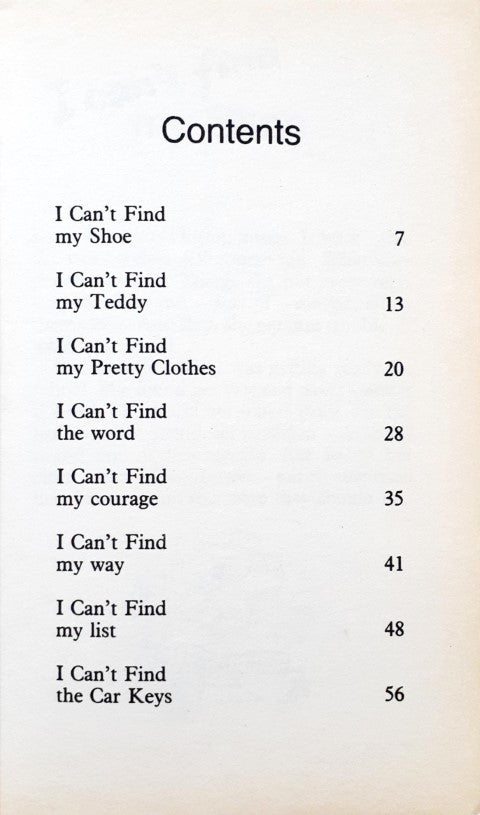I Can't Find It