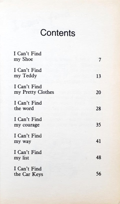 I Can't Find It