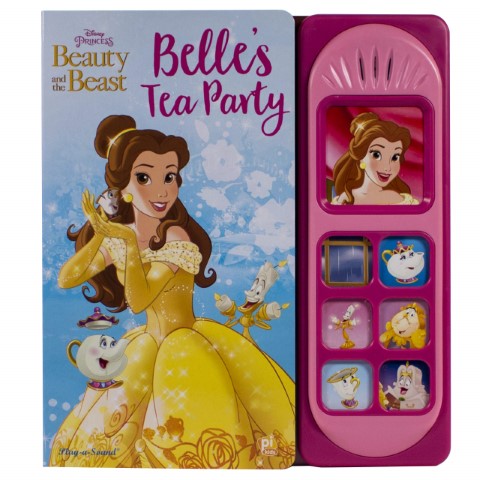 Disney Princess Beauty And The Beast Belle's Tea Party Sound Book With 7 Enchanting Sounds