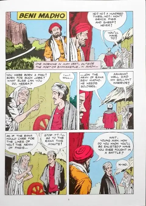 Beni Madho And Pir Ali (Amar Chitra Katha) Vol. 752