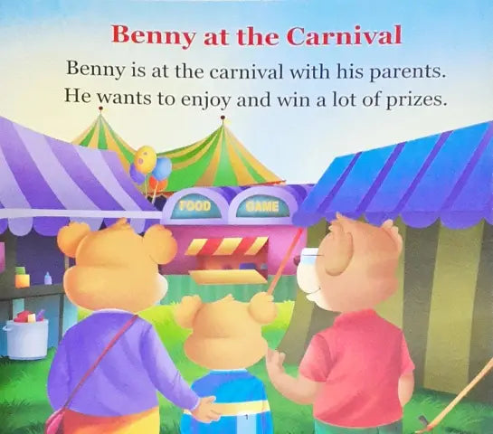 Benny Learns Social Skills Benny At The Carnival (P)