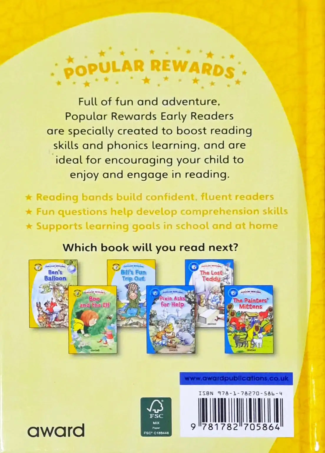 Ben's Balloon : Popular Rewards - Yellow Early Reader