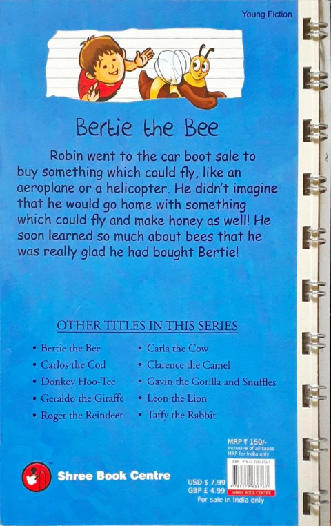 Bertie The Bee - The Diaries Of Robin's Toys