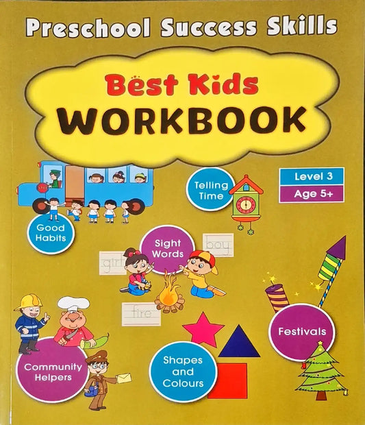 Preschool Success Skills : Best Kids Workbook | Level 3
