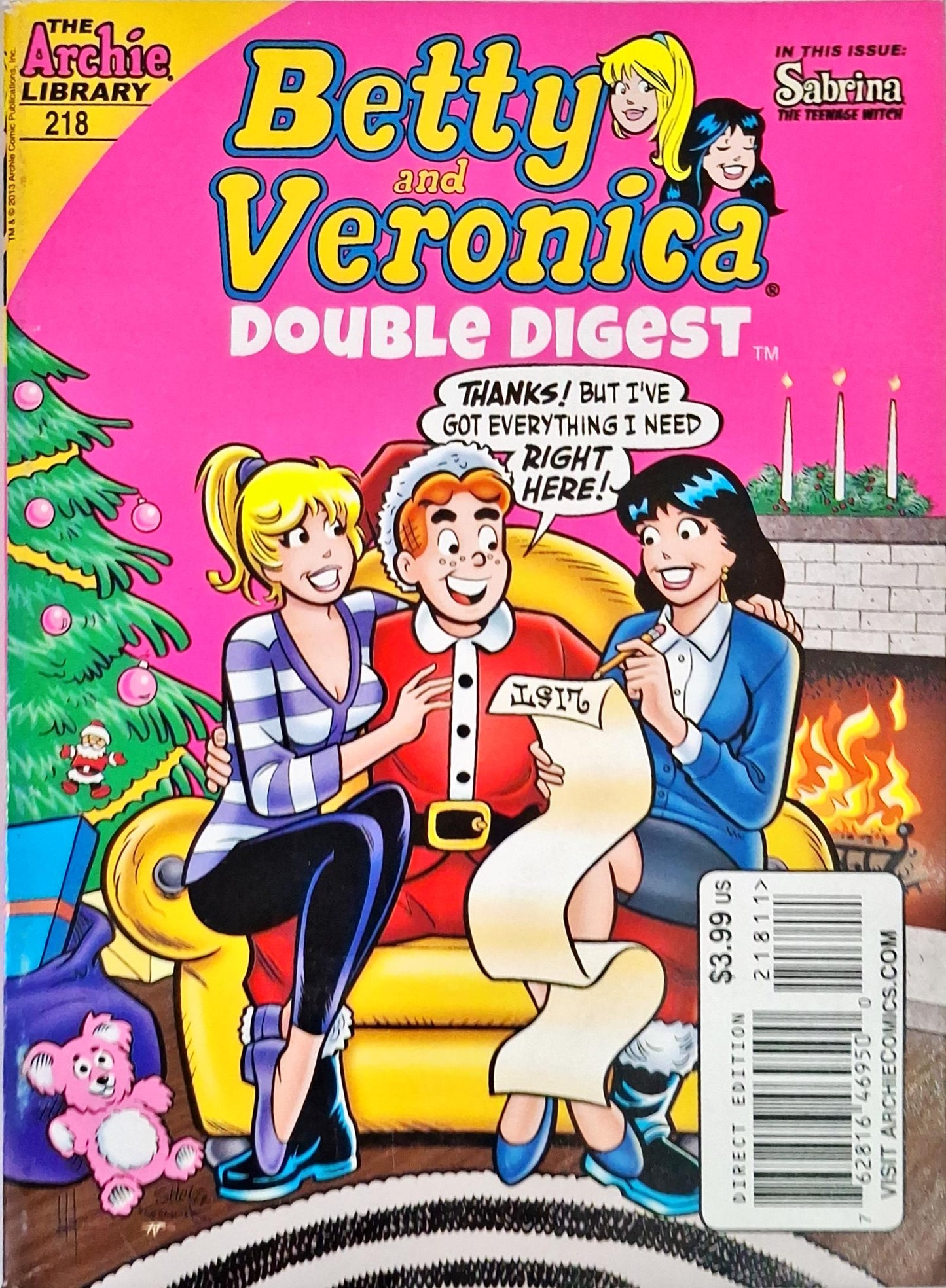Betty and Veronica Double Digest : The Archie Library #218