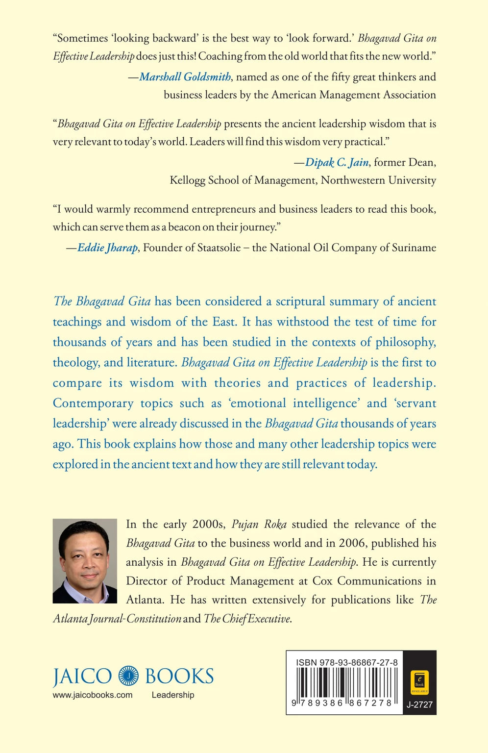 Bhagavad Gita on Effective Leadership