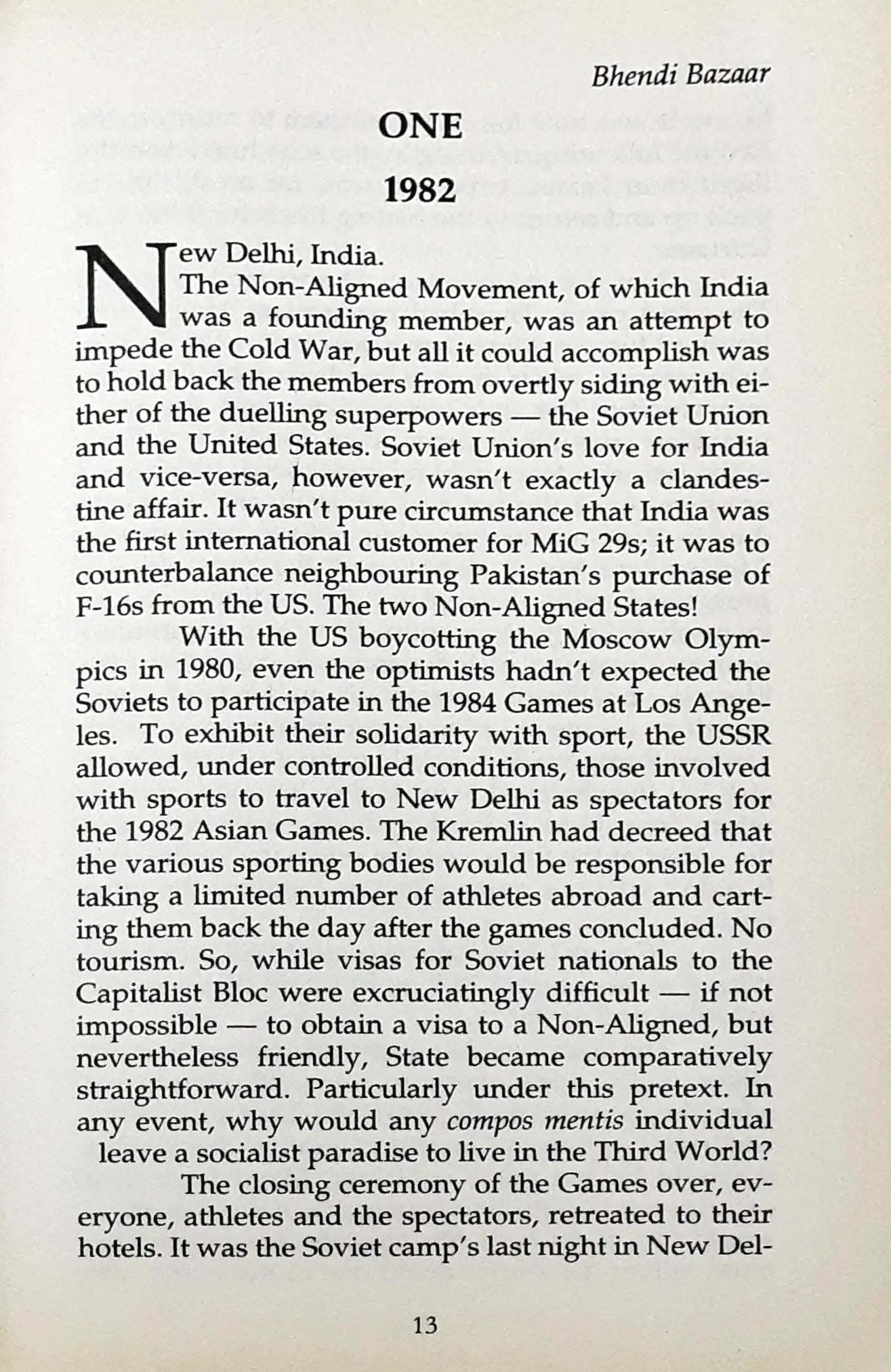 A Rita Ferreira Thriller #1 : Bhendi Bazaar (P)