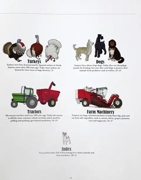 Big Farms, Little Farms : A Visual Guide to Farms and Farm Animals