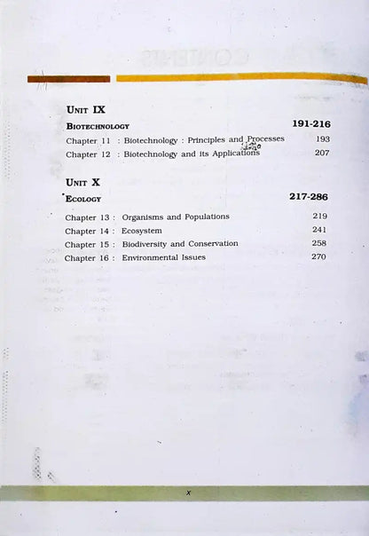 NCERT Biology Grade 12 : Textbook – Books and You