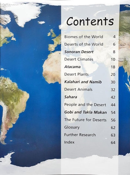 Biomes Atlases Deserts and Semideserts