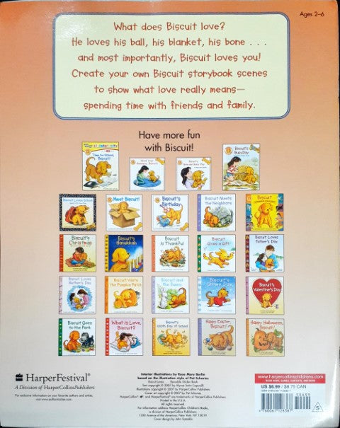 Biscuit Loves Reusable Sticker Book Includes Over 50 Reusable Stickers