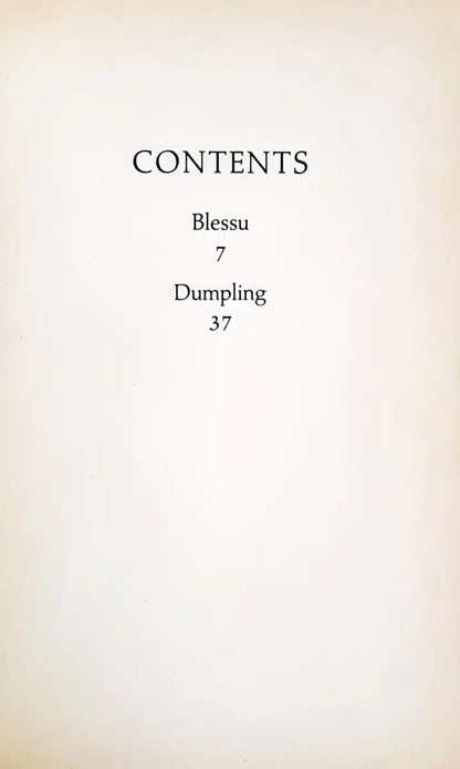 Blessu And Dumpling A Young Puffin Storybook (P)