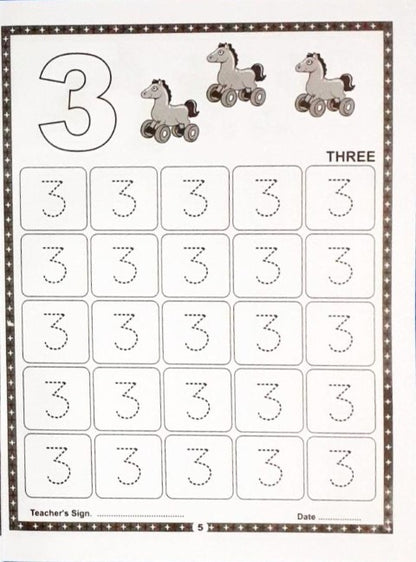 I Can Write Numbers 1 - 25