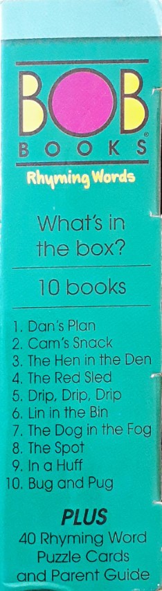 Bob Books Rhyming Words Box Set