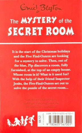 The Five Find Outers #3 The Mystery Of The Secret Room