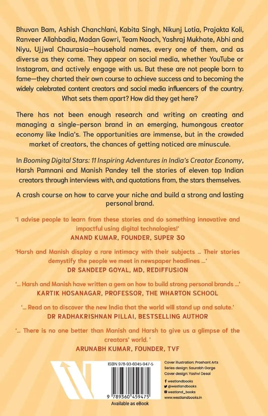 Booming Digital Stars : 11 Inspiring Adventures from India’s Creator Economy