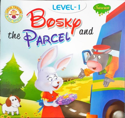 Bosky And The Parcel Level 1 - Little Friends Moral Stories