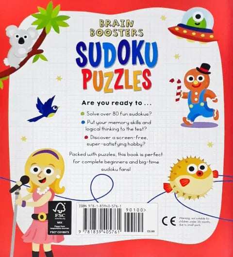 Brain Boosters Sudoku Puzzles