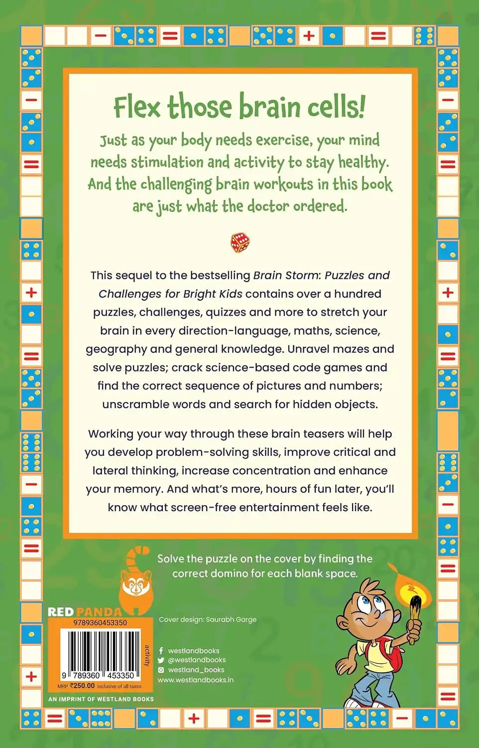 Brain Storm 4 : Puzzles And Challenges For Bright Kids