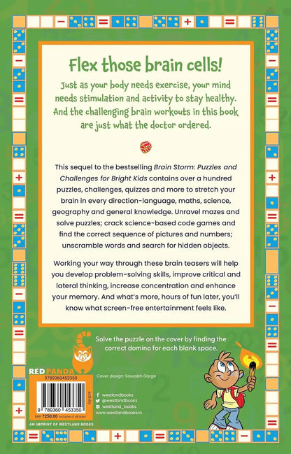 Brain Storm 4 : Puzzles And Challenges For Bright Kids