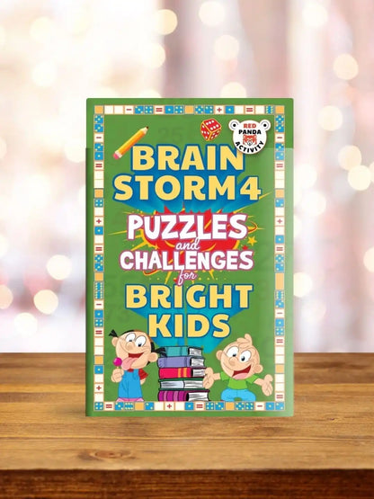 Brain Storm 4 : Puzzles And Challenges For Bright Kids