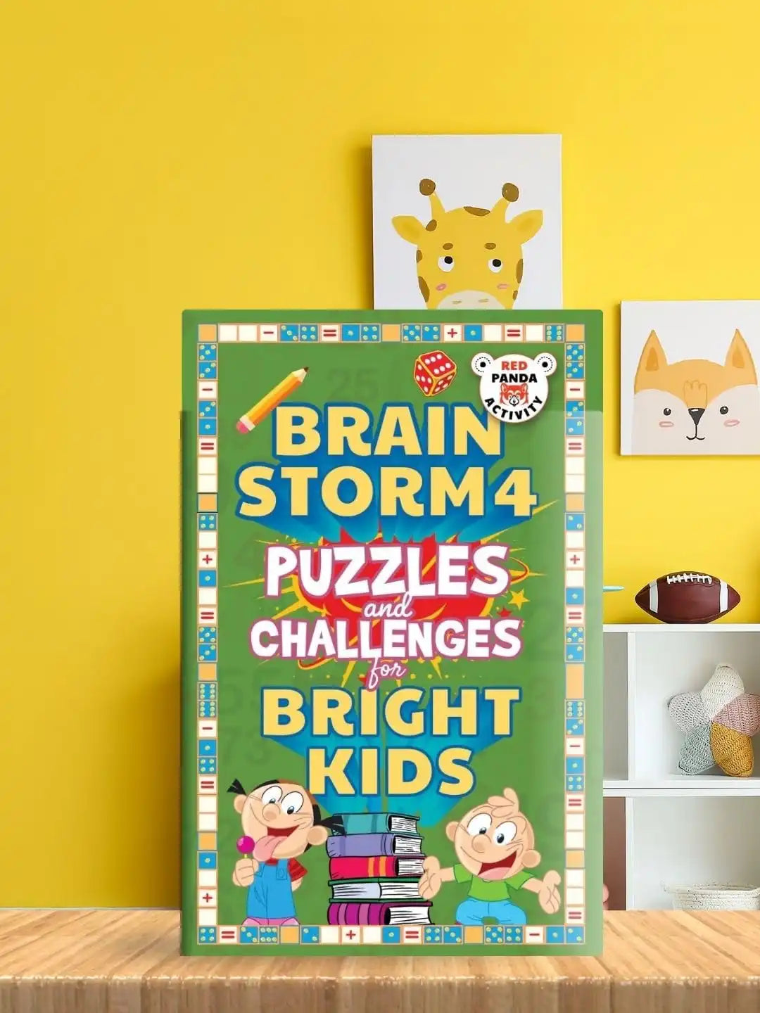 Brain Storm 4 : Puzzles And Challenges For Bright Kids